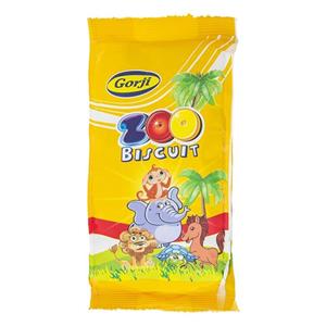 بیسکوییت باغ وحش گرجی مقدار 100 گرم Gorgi Zoo Biscuit 100gr 