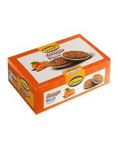 بیسکوییت کرمدار با طعم پرتقال گرجی مقدار 380 گرم Gorji Orange Flavor Cream Biscuit 380gr 