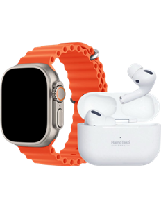 پک ساعت هوشمند هاینوتکو مدل GP-8 به‌همراه هدست بلوتوث هاینو تکو مدل Pro 5