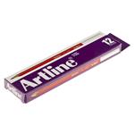 Artline EP-RED/IL Red Pencil - Pack of 12