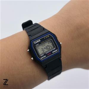 ساعت کاسیو رنگ سفید casio F91W