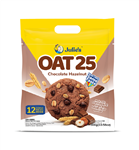 بیسکویت جو شکلات فندقی جولی Oat 25 بسته 300 گرمی 