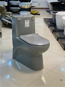 توالت فرنگی طوسی مینا