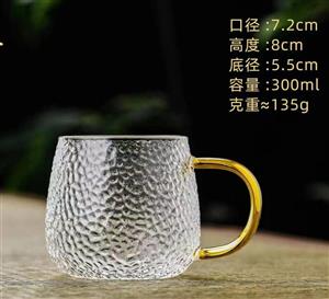 ماگ پیرکس برفی دسته عسلی