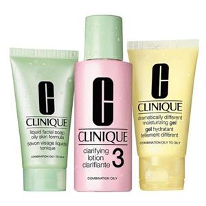 پک مراقبت از پوست چرب کلینیک clinique combination oily skin care