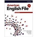 کتاب American English file 1 3rd ، ( کتاب امریکن انگلیش فایل 1 ویرایش سوم ) اندازه وزیری