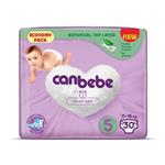 پوشک بچه جان به به معمولی ترکیه سایز 5 بسته 30 عددی | Canbebe