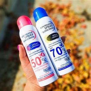 اسپری ضدآفتاب و سفیدکننده