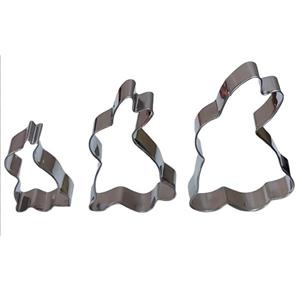 کاتر شیرینی پزی مدل خرگوش مجموعه 3 عددی