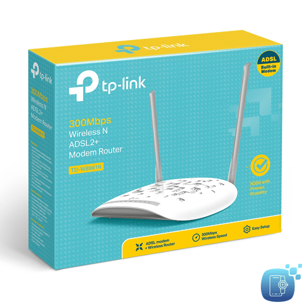 TP-LINK TD-W8961N ADSL2 Plus Wireless N300 Modem Router