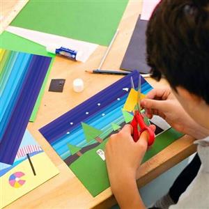 کاغذ رنگی سایز آ4 مدل رنگارنگ بسته 20 عددی جنس کاغذ ضخیم