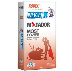 کاندوم خاردار و حلقوی کدکس ماتادور Matador بسته 12 عددی مدل 