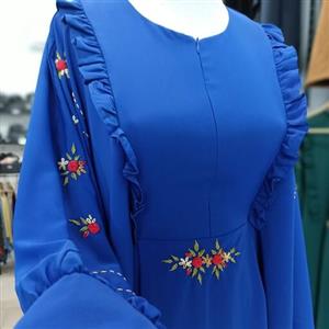 عبا گلدوزی  .جنس کرپ الیزه .فری سایز .قیمت  790 تومان