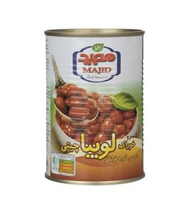 کنسرو خوراک لوبیا مجید مقدار 400 گرم Majid Baked Bean 400gr 