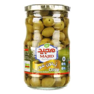 زیتون شور مجید مقدار 670 گرم Majid Salty Olive 670gr 