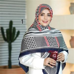 روسری نخ کشمیر وارداتی اصل سیااسکارف برند پیچازی  ارسال رایگان