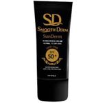 کرم ضد آفتاب رنگی متوسط مناسب پوست چرب اسموت درم SPF50 ظرفیت 40 میلی لیتر