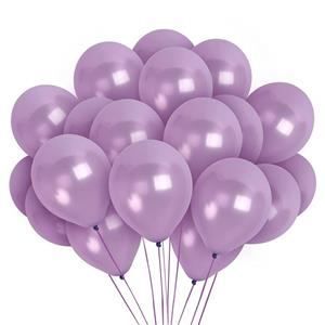 بادکنک لاتکس یاسی کروم