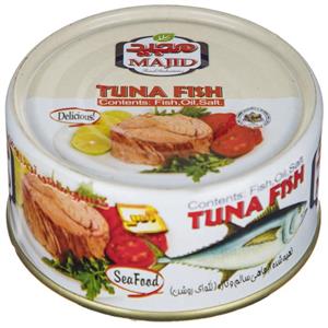 کنسرو ماهی تن مجید مقدار 180 گرم Majid Tuna Fish 180g