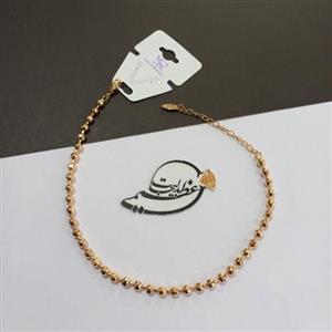 پابند برند YSX  از جنس مس و روکش طلای رنگ ثابت طرح گوی گوی و جذاب و شیک