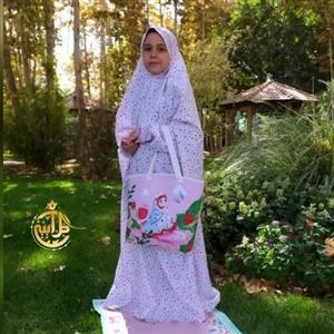 چادر  نماز نخی آستیندار