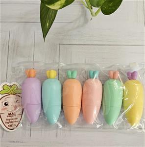 هایلایتر فانتزی طرح هویج پک 6 رنگ