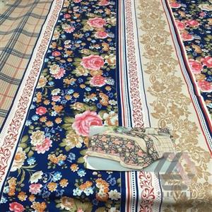 پارچه ملحفه پرنسس نخ پنبه پلی استر عرض 2.40 متر 5  طرح