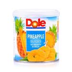 Dole Pinapple Slice In Heavy Syrup 567gr