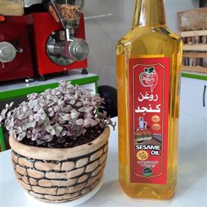 روغن کنجد خالص و صد در صد طبیعی سیب سبز یک لیتری