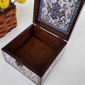 جعبه چوبی 15در15 ارتفاع 10 کد طرح 136