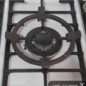 چدن یا پنجره چدنی اجاق گاز یا چدن زیر قابلمه سایز بزرگ جنس درجه یک