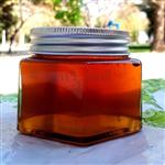 عسل معطر چند گیاه استان فارس صادراتی بدون افزودنی 200 گرم ظرف شیشه خرس-خور