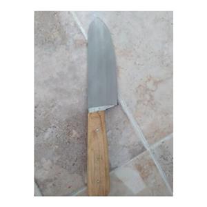 چاقو سلاخی دسته چوبی