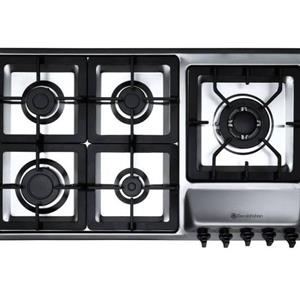 اجاق گاز صفحه ای استیل درخشان مدل G619