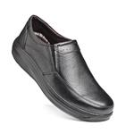 کفش مردانه چرم طبیعی مشکی کد پرشین کشی - ارسال رایگان