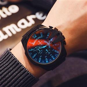 ساعت  دیزل شاخدار مشکی مناسب آقایان مدل DZ_443