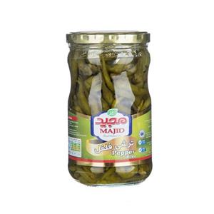 ترشی فلفل مجید مقدار 610 گرم