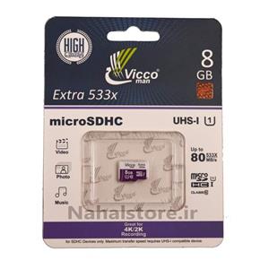 کارت حافظه Vicco Man Micro SD U1 80MB 8GB man micro sdhc 8 gb 