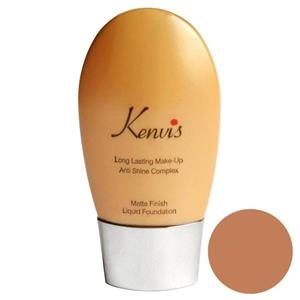 کرم پودر کنویس مدل اویل فری شماره 108 حجم 30 میلی لیتر Kenvis Liquid Foundation Model Oil Free 30ML No108