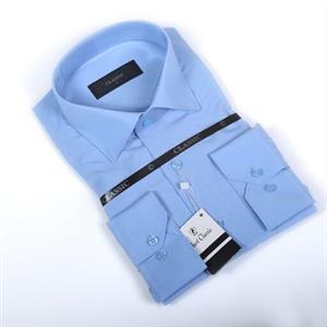 پیراهن مردانه کلاسیک(آبی کارمندی )