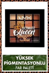 پالت سایه چشم Ultimate Queen Pallette مدل حجم 0.83 میل نیکس NYX 