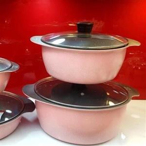 سرویس قابلمه 8 پارچه SPS چدن گرانیت باضمانت