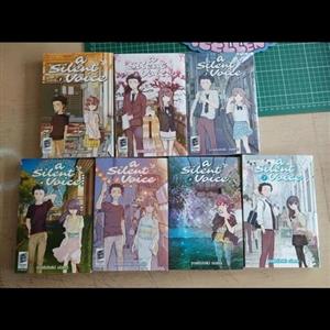 مانگا a silent voice مانگا صدای سکوت از جلد 1تا 7 (اخر)