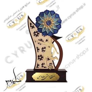 تندیس یا نماد روز ورزش و پهلوانی و زورخانه ای دکوری و ارگانی در تولید انبوه برای هدیه و همایش ها و تبلیغات