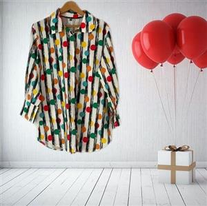 شومیز مجلسی کرپ فلور