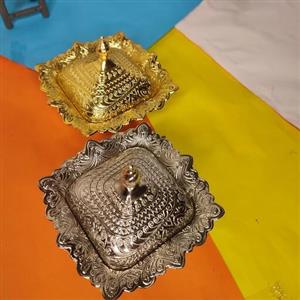 قندان زارا در رنگ طلایی و نقره ای