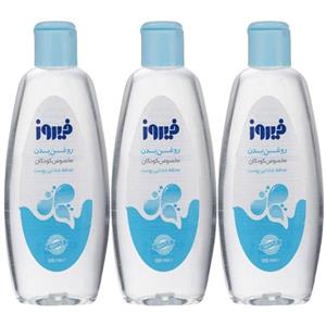 روغن بدن کودک فیروز مدل کلاسیک حجم 200 میلی لیتر مجموعه 3 عددی