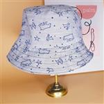 کلاه باکت طرح ستاره  فری سایز برند دایانا کالکشن ارائه از بلو پینک پام