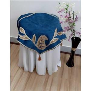 رومیزی مخمل سنگ دوزی