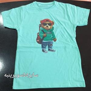 تیشرت پسرانه سوپر پنبه سایز55 تدی و چند مدل و رنگ دیگه ورق بزن ببین